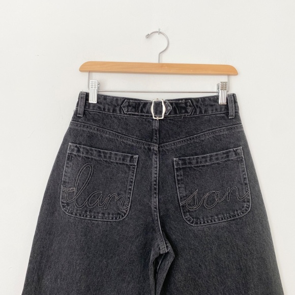 Damson madder drew cargo broderie jeans - Picture 8 of 10